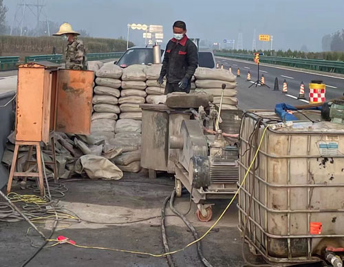 成安高速路病害处理